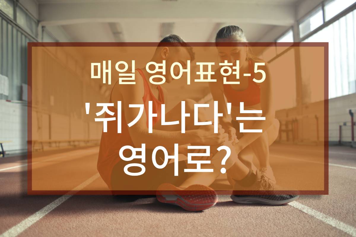  '쥐가나다'는 영어로?