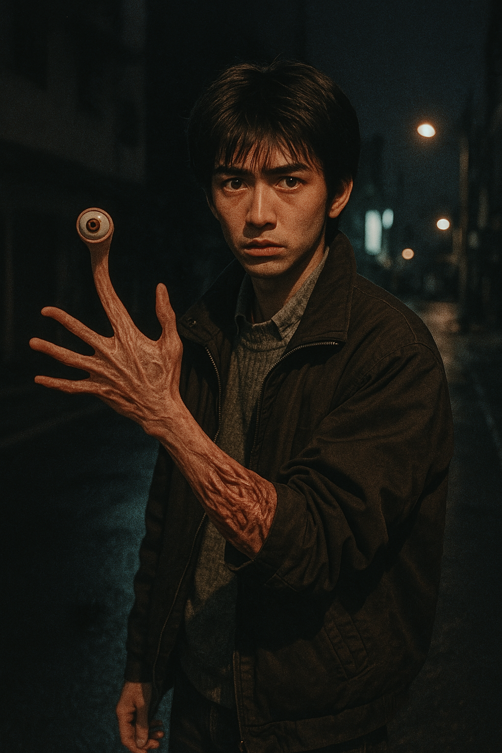 기생수 실사 사진