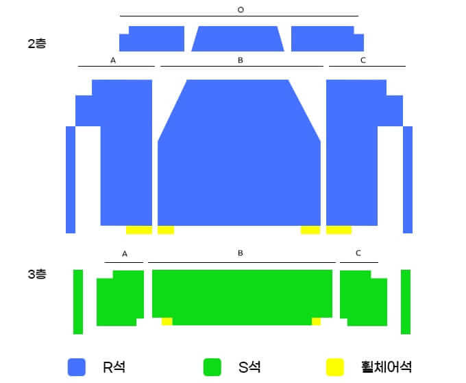 변진섭 콘서트 - 강릉 좌석 배치도