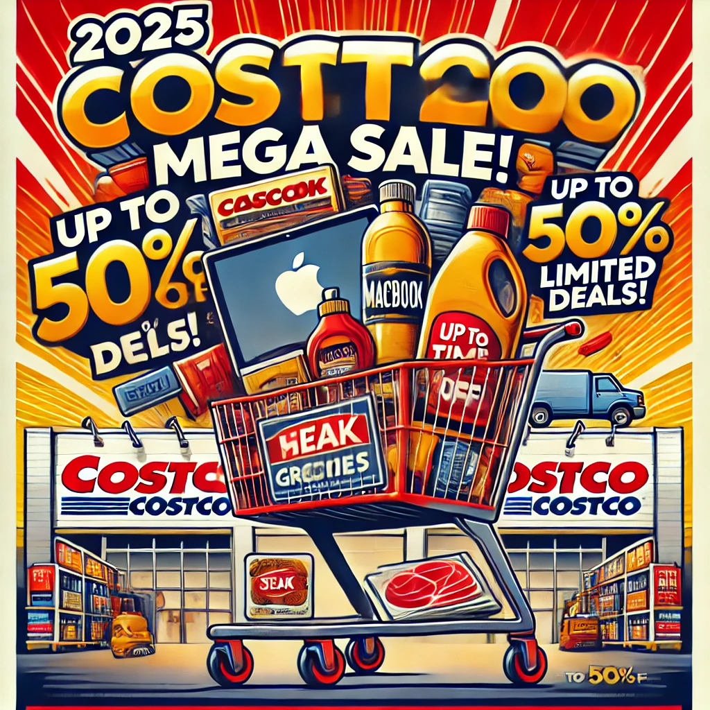 2025년 코스트코 할인 행사 홍보 배너 이미지