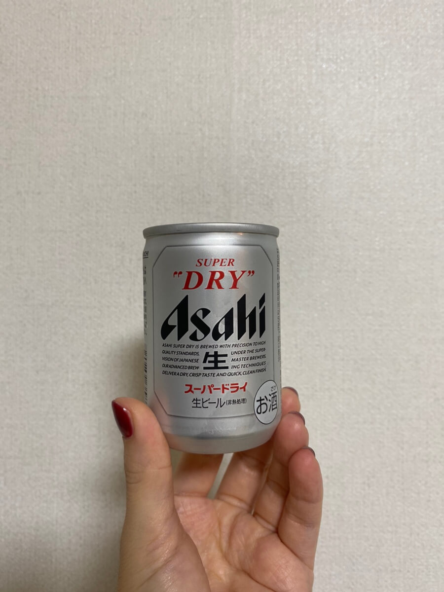 일본 아사히 캔 맥주&#44; 쇼핑 리스트 중 하나