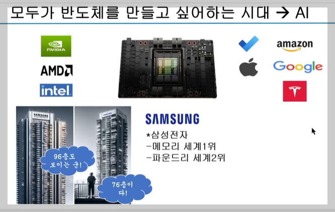 모두가 반도체를 만들고 싶어하는 시대 &rarr; AI