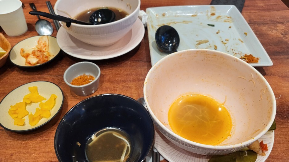 오늘도 남기지 않고 다 먹었다 제로웨이스트. zero waste