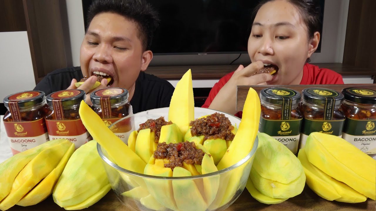 필리핀 젓갈 바고옹 먹방