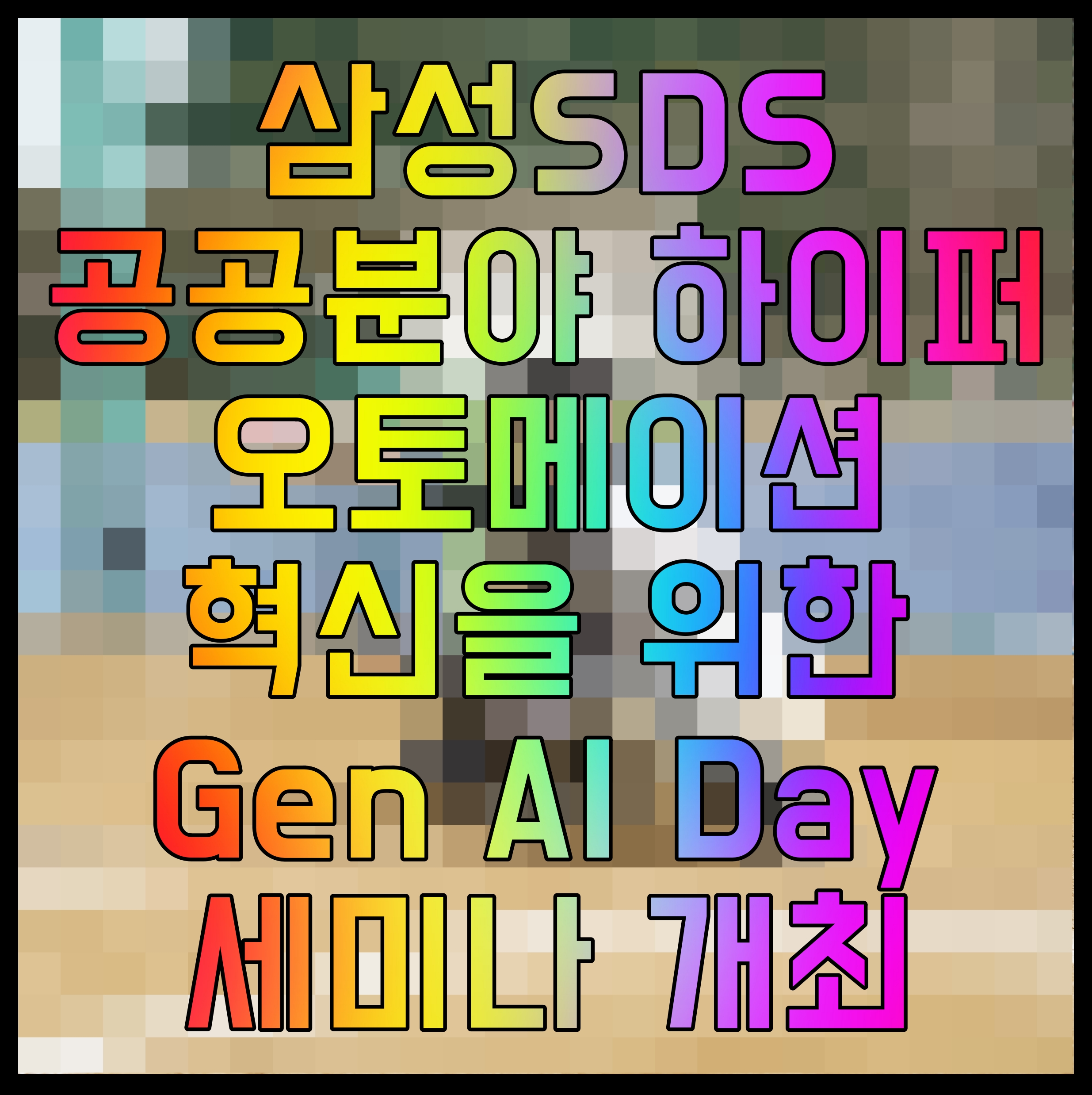  삼성SDS 공공분야 하이퍼오토메이션 혁신을 위한 Gen AI Day 세미나 개최
