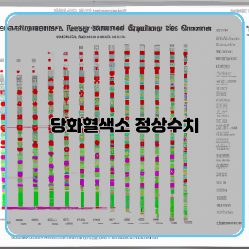 당화혈색소:-혈중에-존재하는-당과-헤모글로빈이-결합해-생성되는-화합물로&#44; 혈당-조절-상태를-나타내는-지표입니다.-정상범위:-일반적으로-당화혈색소의-정상-수치-범위는-4~6%로-알려져-있습니다.-수치-파악-방법:-당화혈색소-수치는-혈액-검사를-통해-확인할-수-있으며&#44; 일반적으로-HbA1c(헤모글로빈-A1c)-수치로-측정합니다.