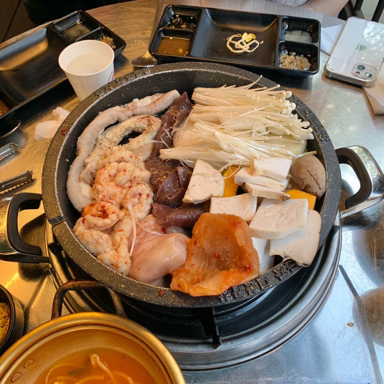 현대백화점 중동점 근처 부천시청역 곱창 맛집 "군자대한곱창"