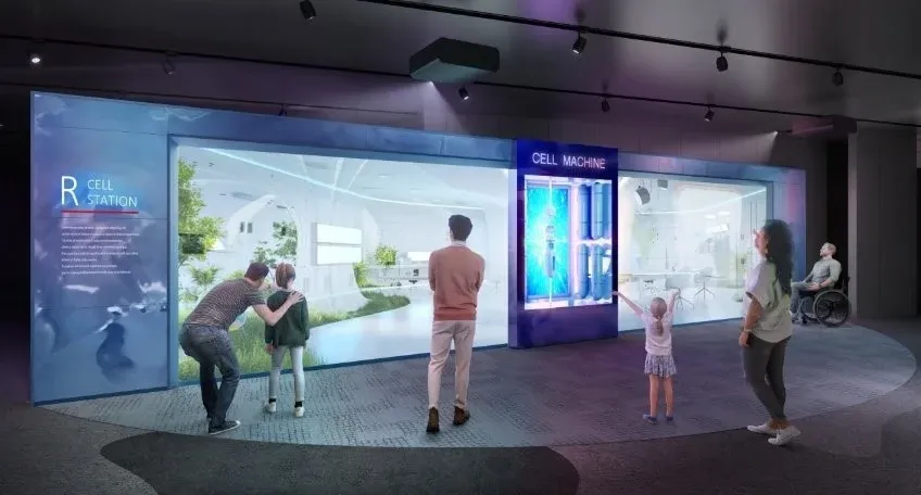 오사카 헬스케어 파빌리온｜2050년 미래 도시를 무대로 한 체험형 전시