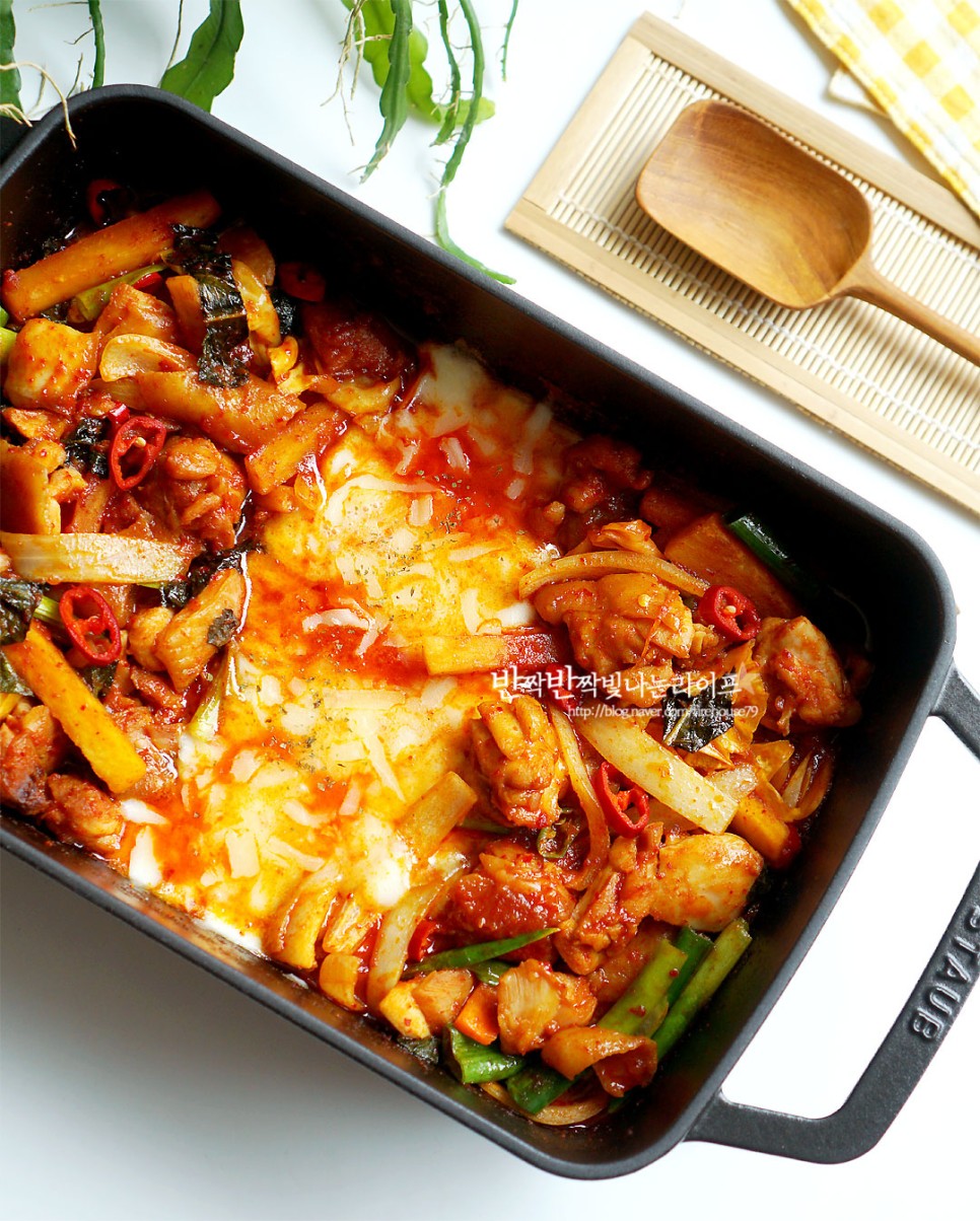 닭갈비 볶음밥 만들기 닭갈비 레시피 치즈 닭갈비 23