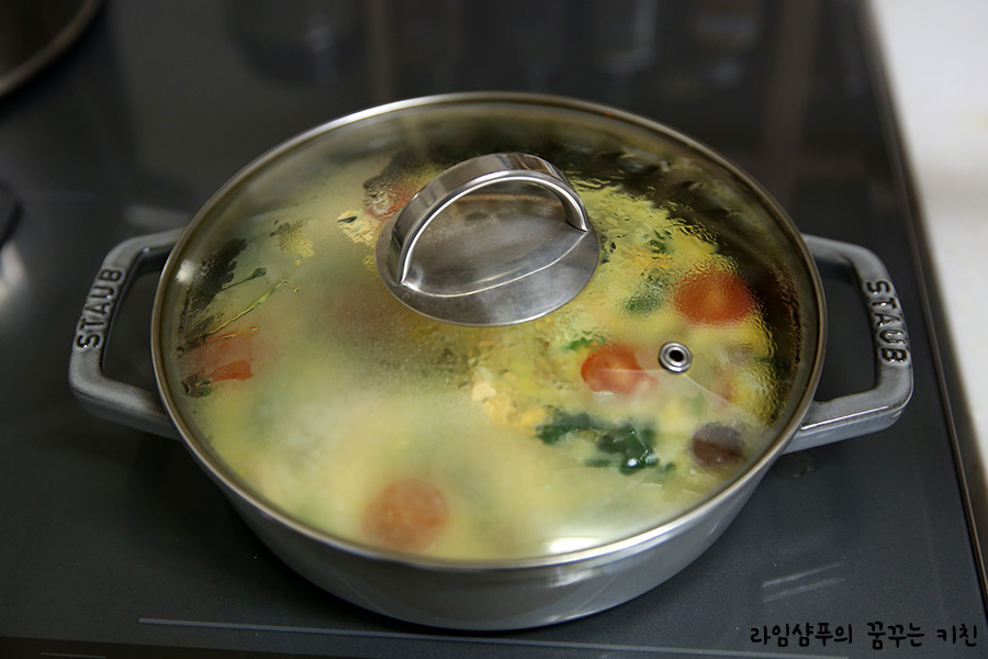 이탈리아식 오믈렛 만들기 시금치 프리타타 14