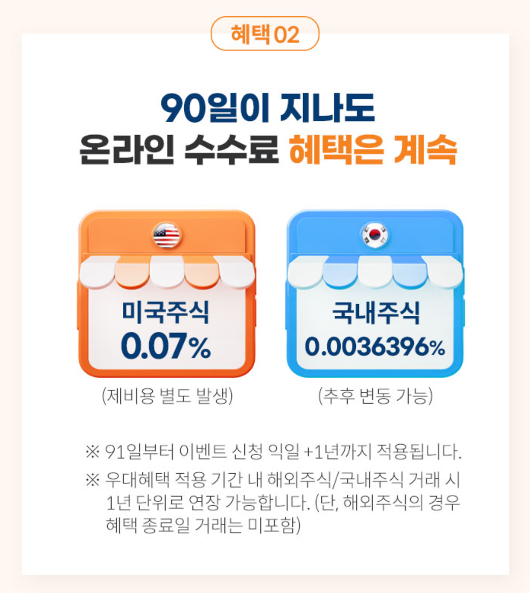 미국 주식 수수료 이벤트