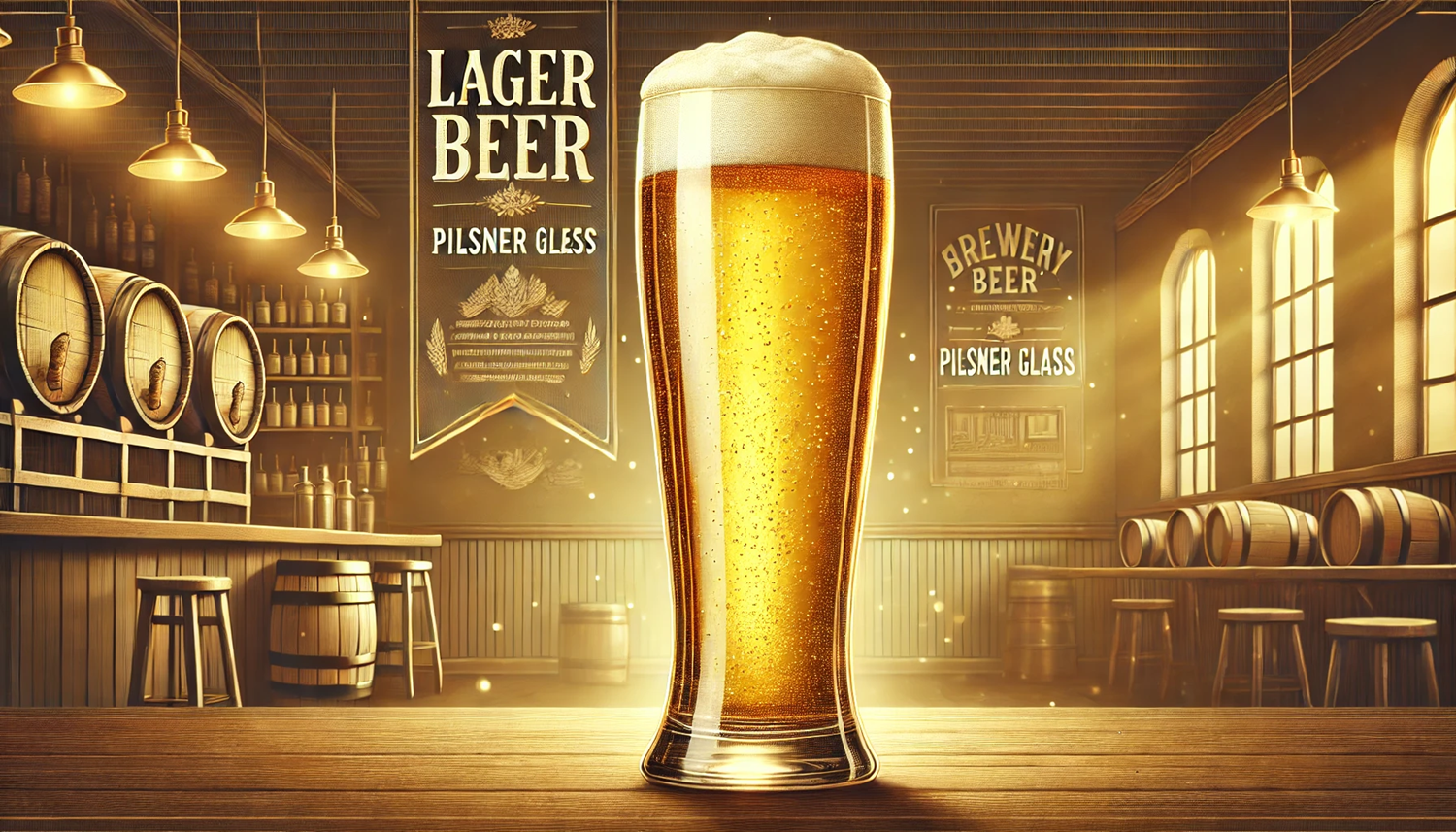 필스너 잔 (Pilsner Glass)