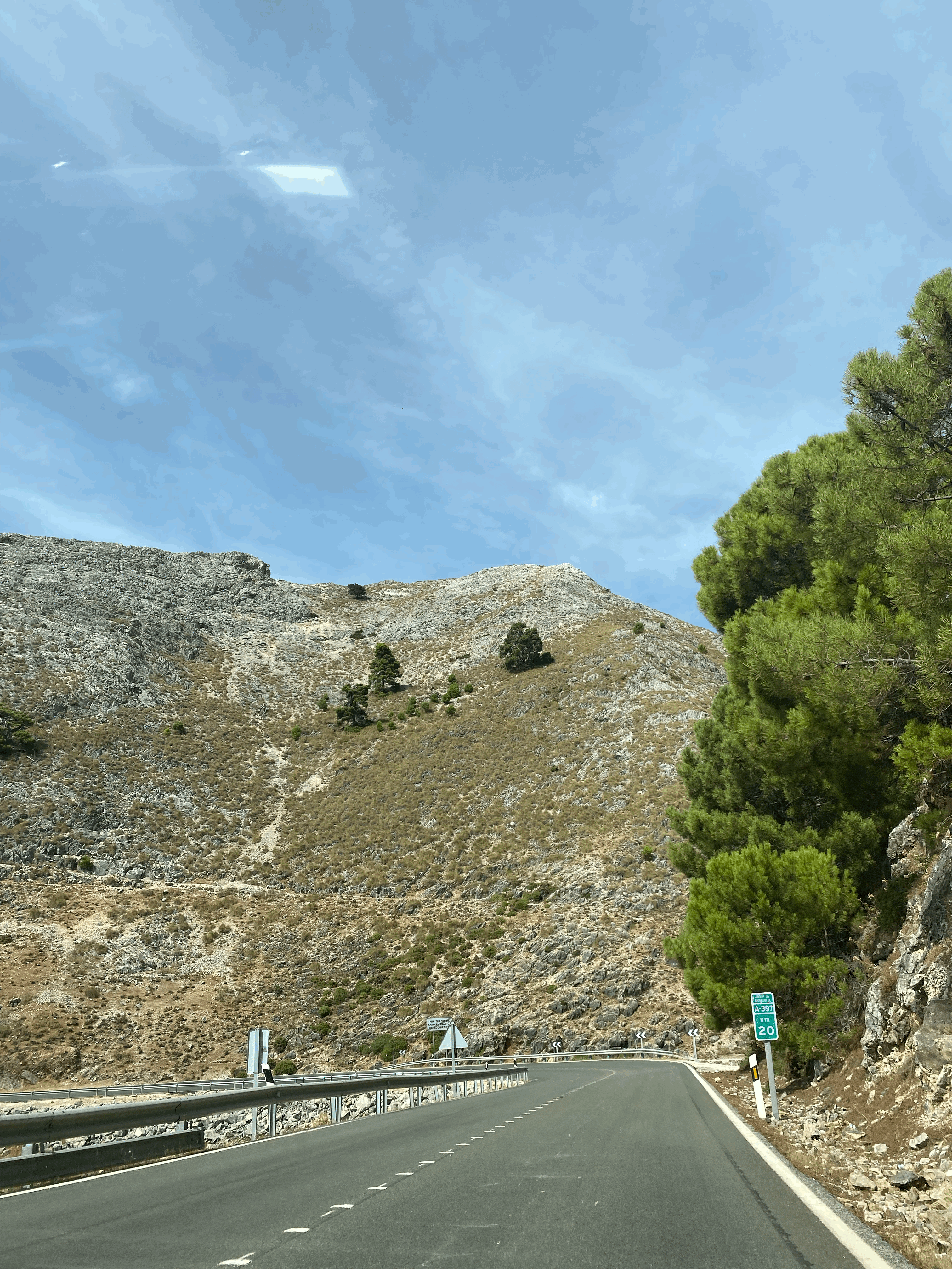 스페인 바위산