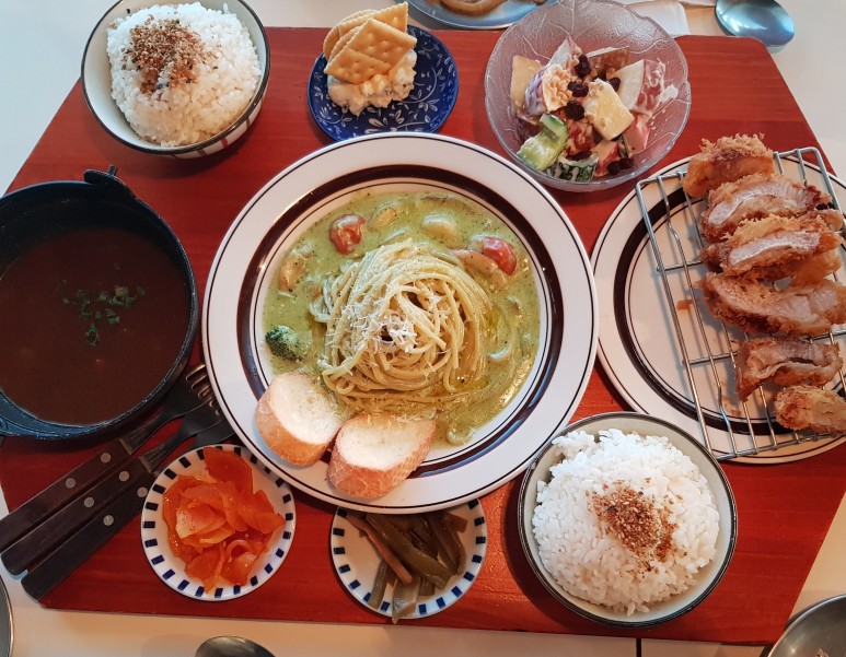 [맛집탐방] 대구 <토끼정> 크림카레우동, 토끼 밥상 :: 북구 침산동 삼성창조경제단지c