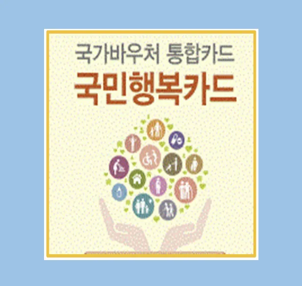 2025년 국민행복카드