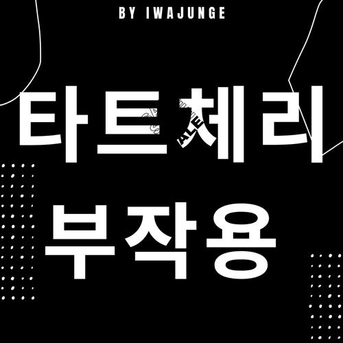  타트체리 부작용 정리