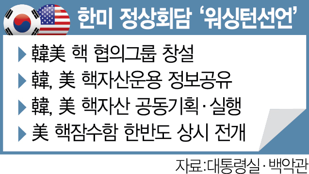  워싱턴 선언의 효과 - 대한민국의 주적은 누구인가?