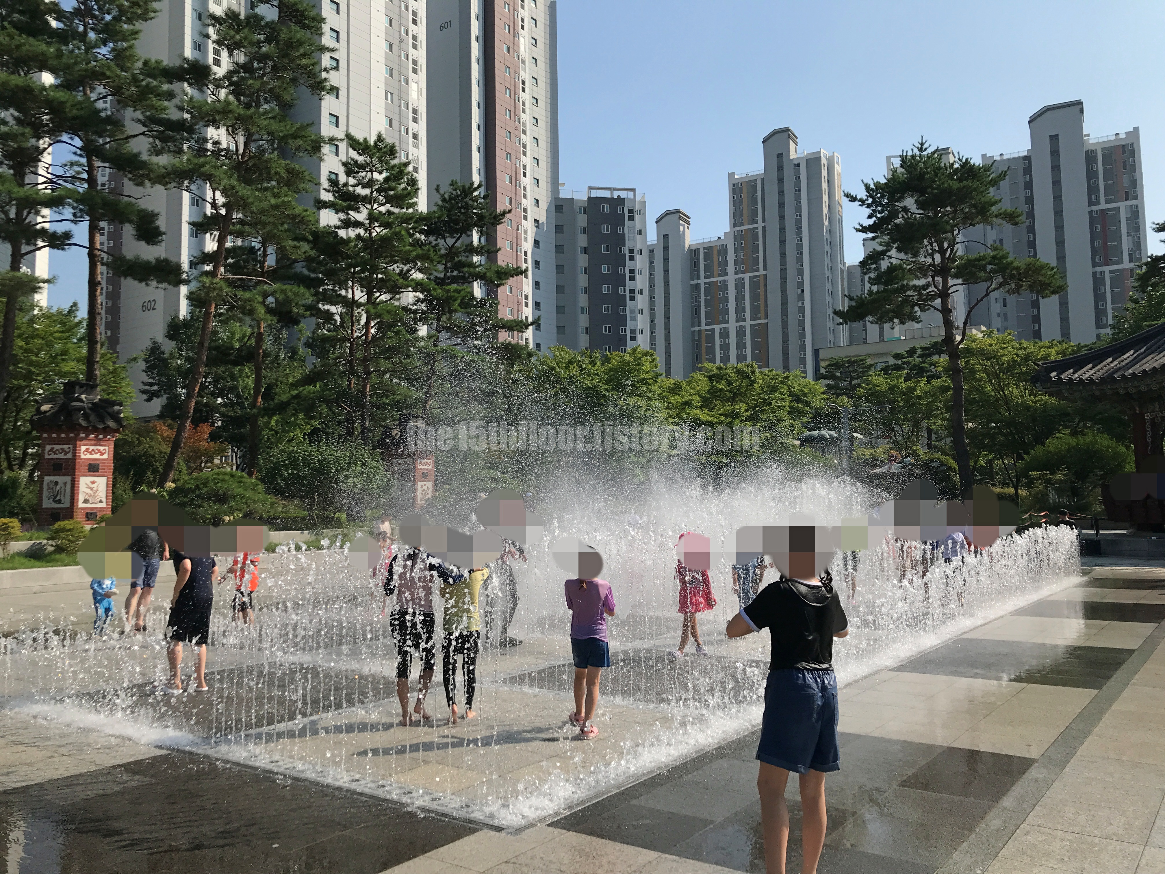 석산 근린공원 바닥분수 운영 (6)