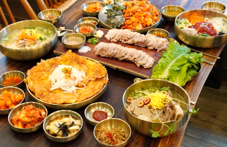 고기국수-돔베고기-육전-한방국밥