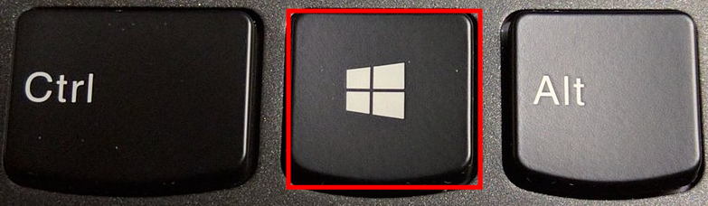 윈도우 로고 키
