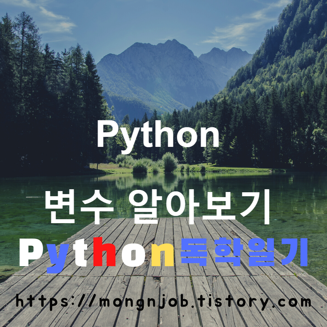  Python 왕초보(1) - 파이썬의 변수?
