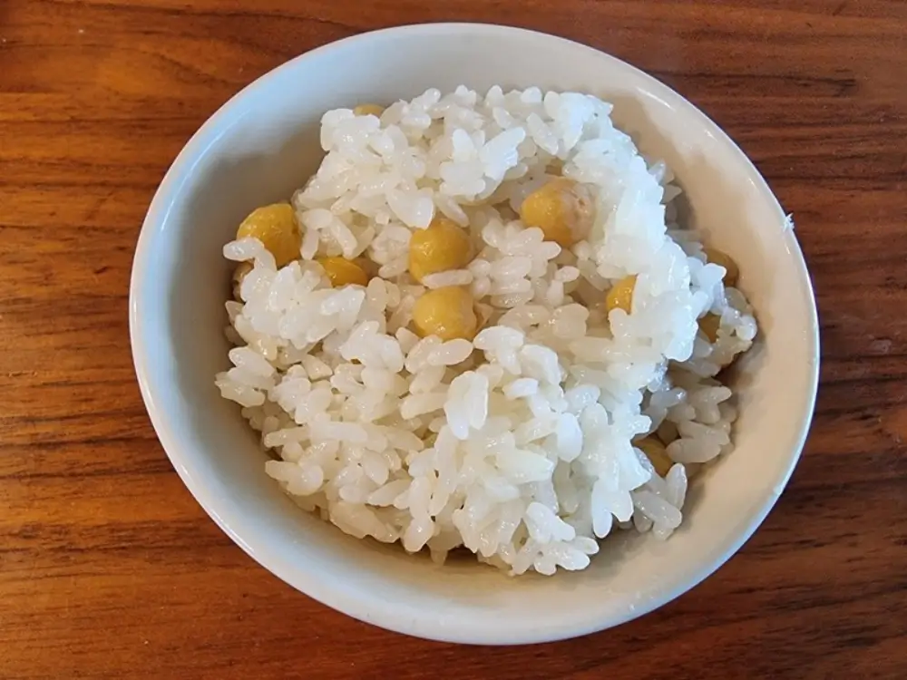 병아리콩밥