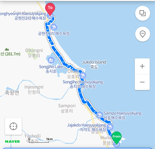 백도 해변 고성 28