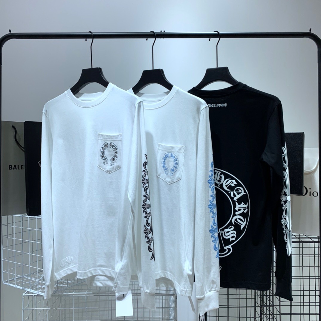  [CHROME HEARTS] 크롬하츠 암 프린트 롱 슬리브 긴팔 티셔츠 (3 COLOR)