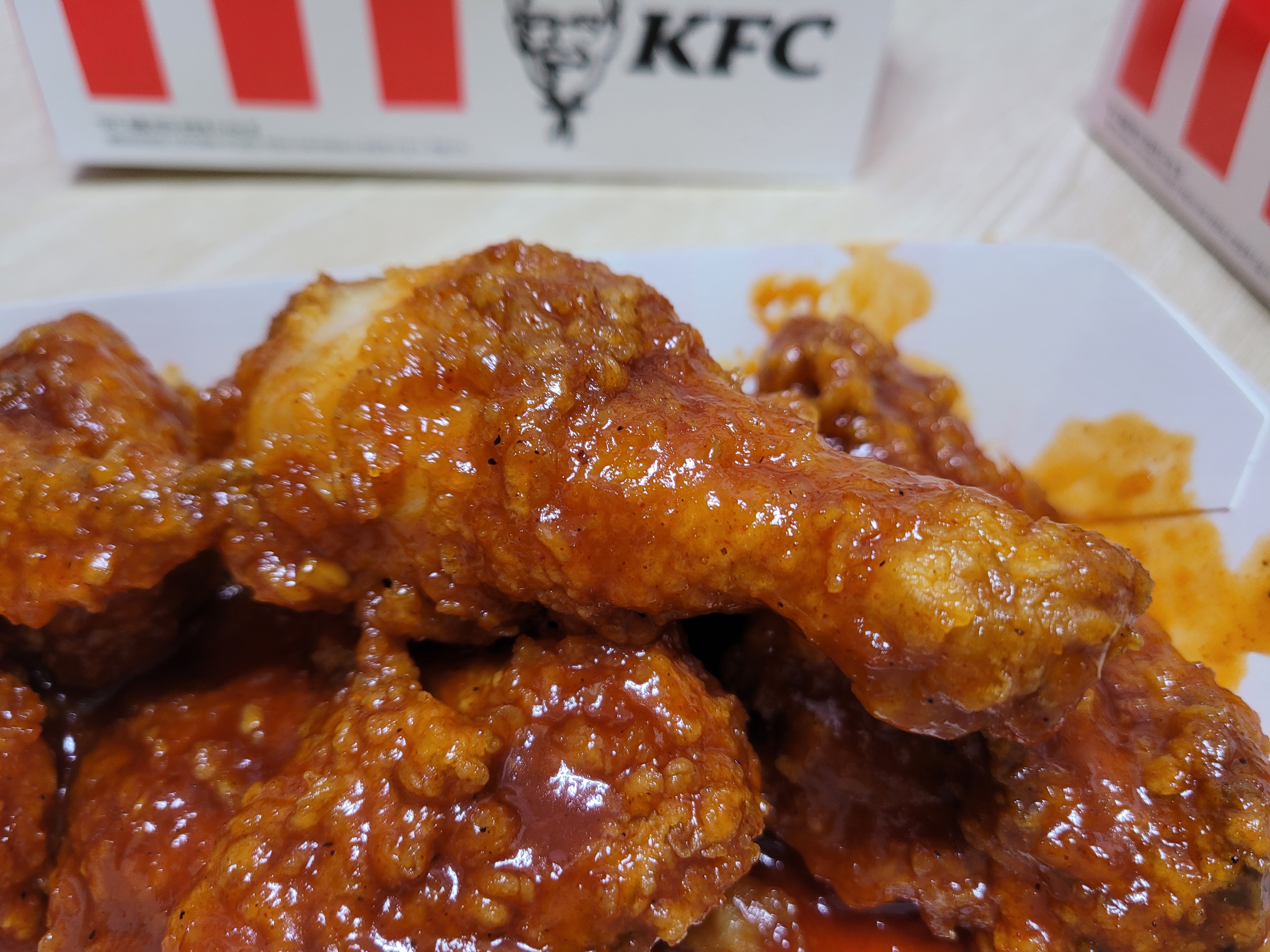  중복기념이벤트 KFC 갓양념치킨 후기