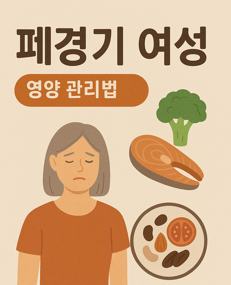 폐경기 여성 영양 관리법