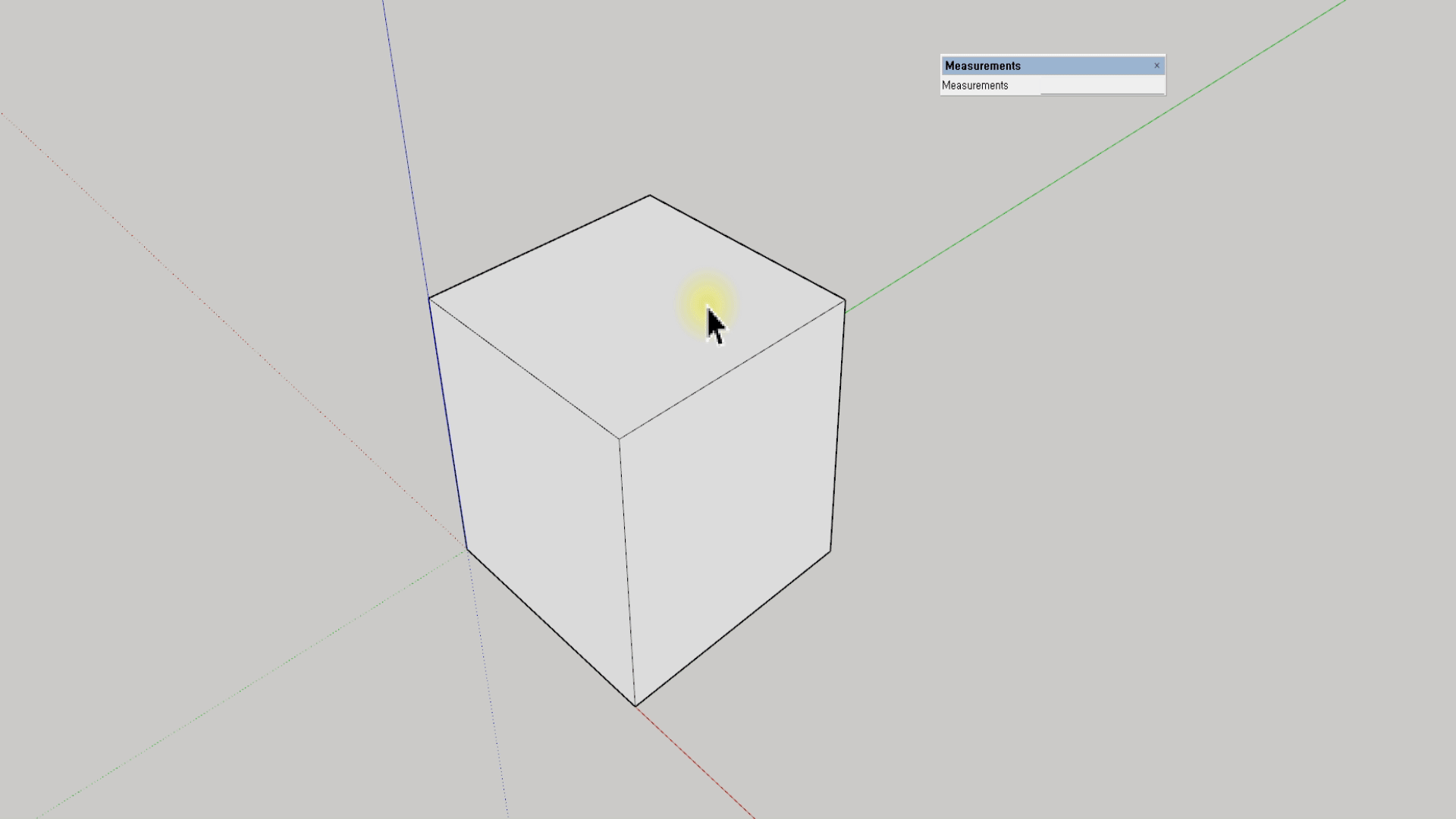 스케치업 초보 강의 회전 툴 그룹하여 사용