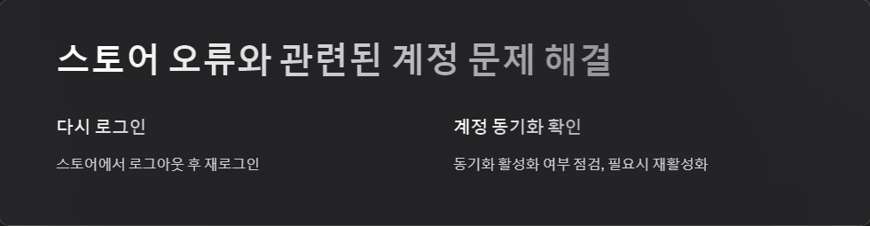 스토어초기화