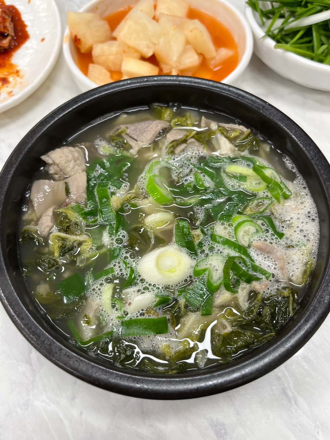 칠복순대국밥 순대국밥 모습