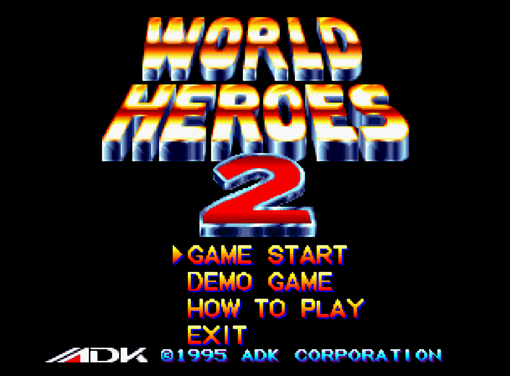  (ADK) 월드 히어로즈 2 - ワールドヒーローズ2 World Heroes 2 (네오지오 CD ネオジオCD Neo Geo CD)