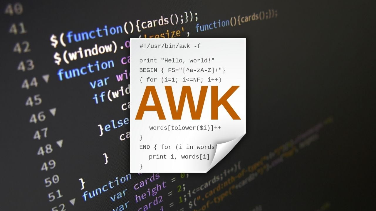 리눅스-awk-문법-정리