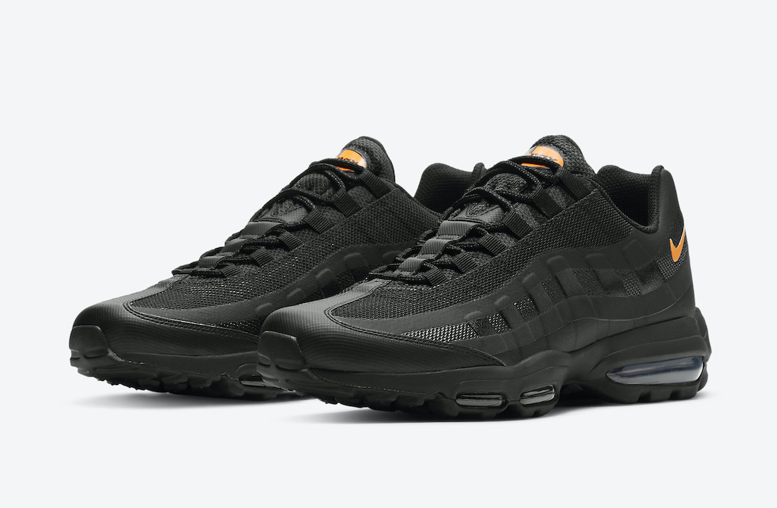  나이키 에어 맥스 95 울트라 "블랙 / 오렌지 "NIKE AIR MAX 95 ULTRA "BLACK / ORANGE"