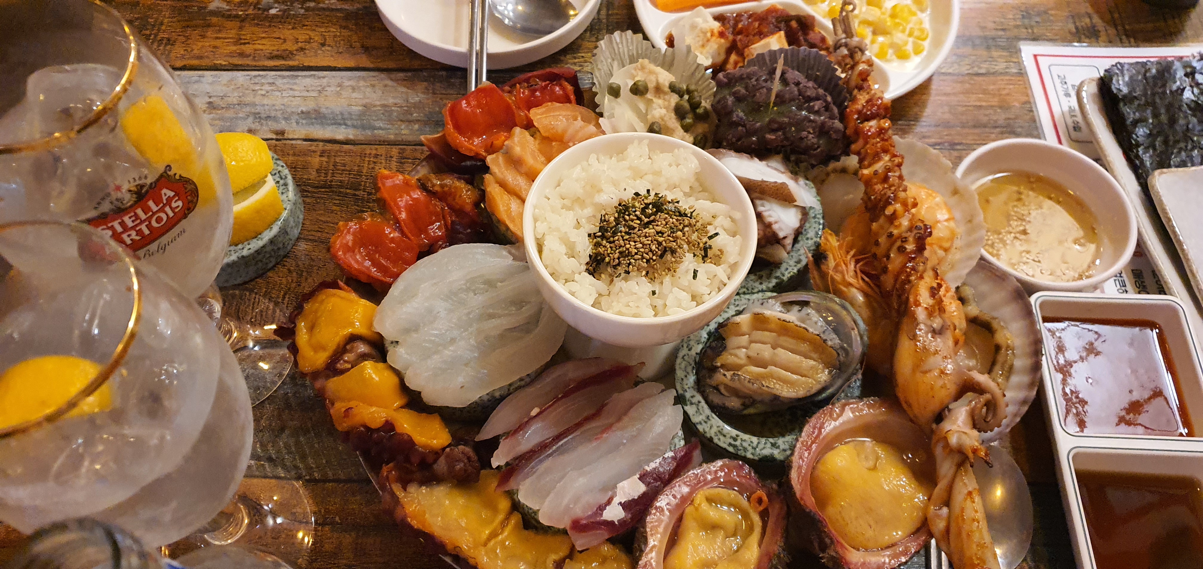  군자 맛집 "제주올레포차"