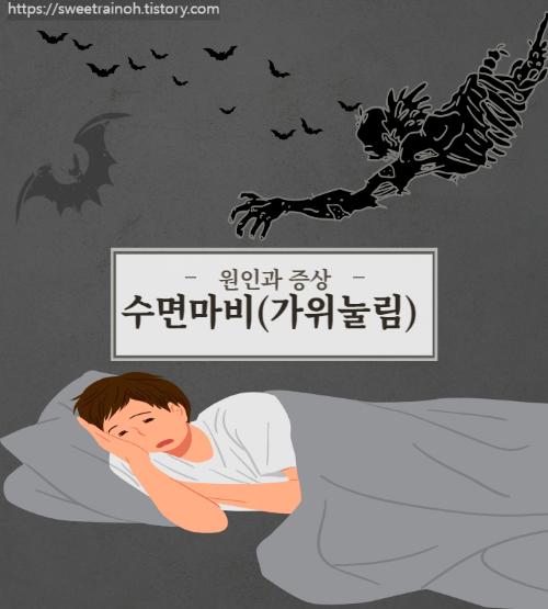 잠자는-남자-일러스트