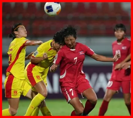 북한 중국 여자 축구 경기 결과