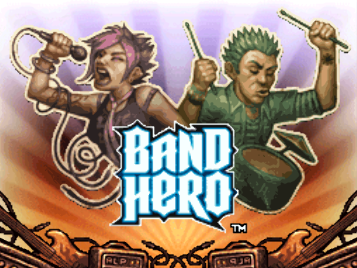  (NDS / USA) Band Hero - 닌텐도 DS 북미판 게임 롬파일 다운로드