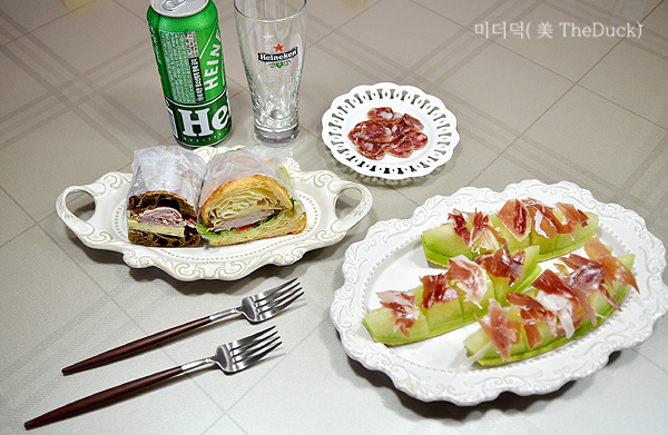 홈브런치 한상 차림