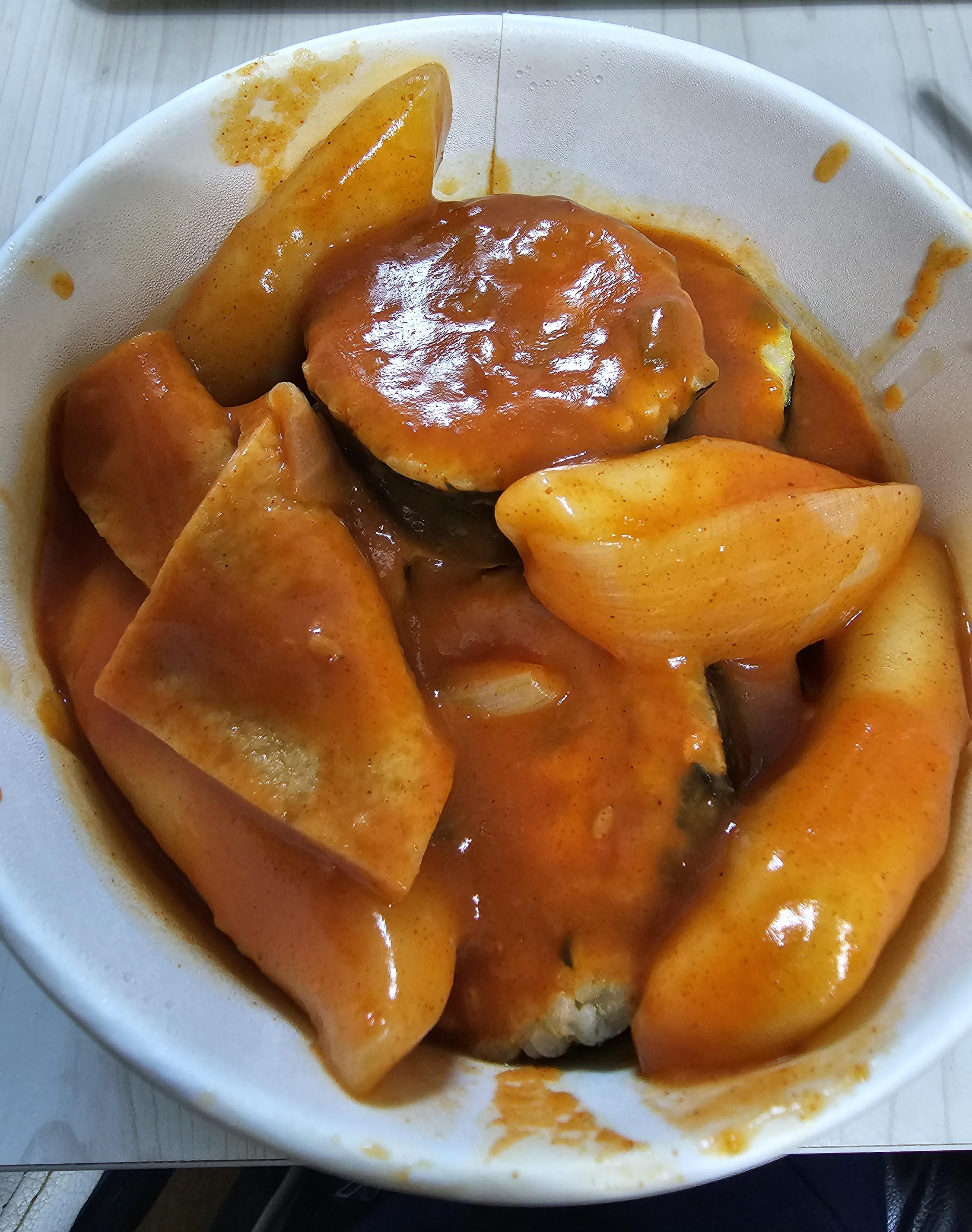 조이김밥 전볶이 세트