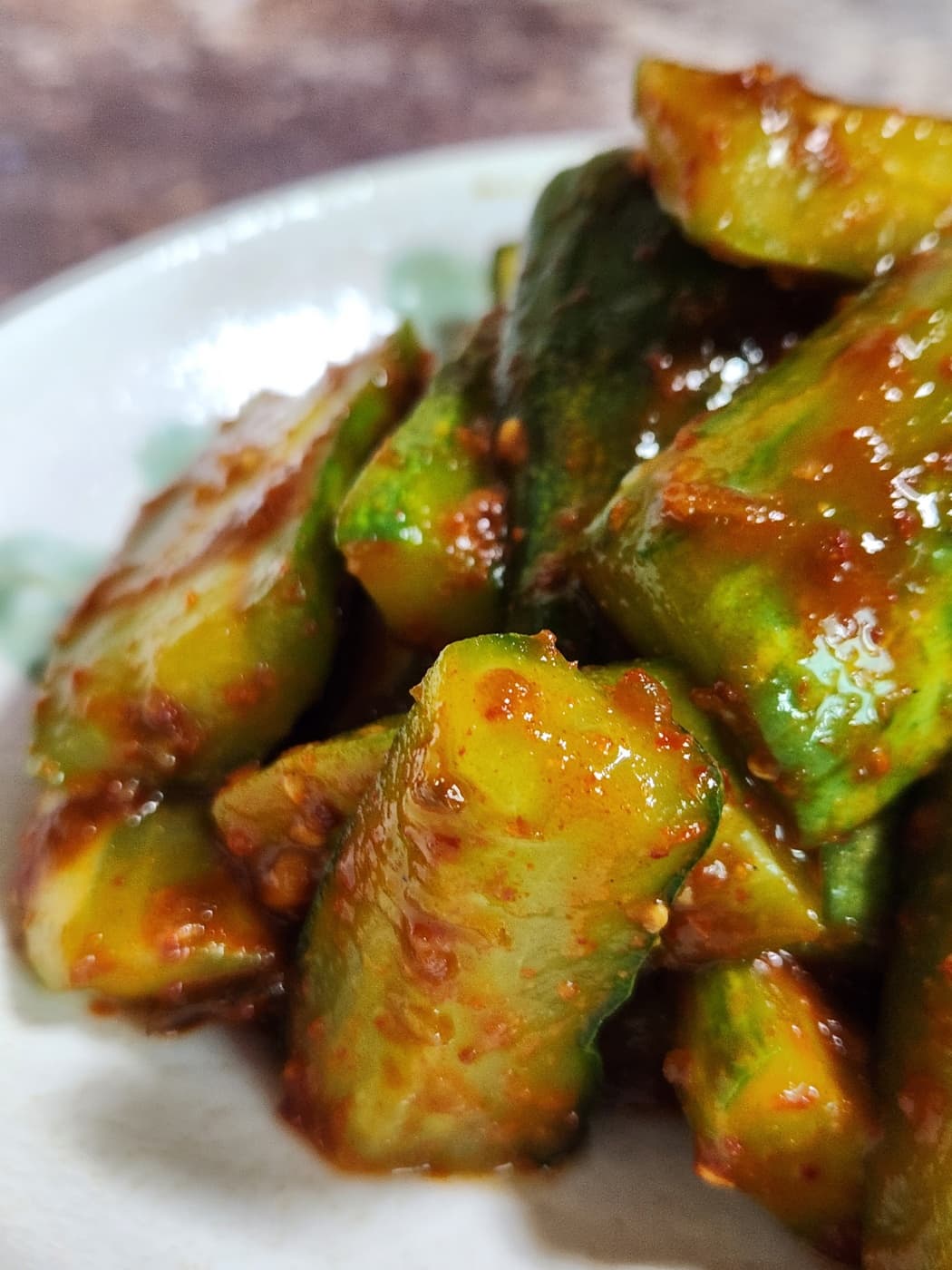 오이무침