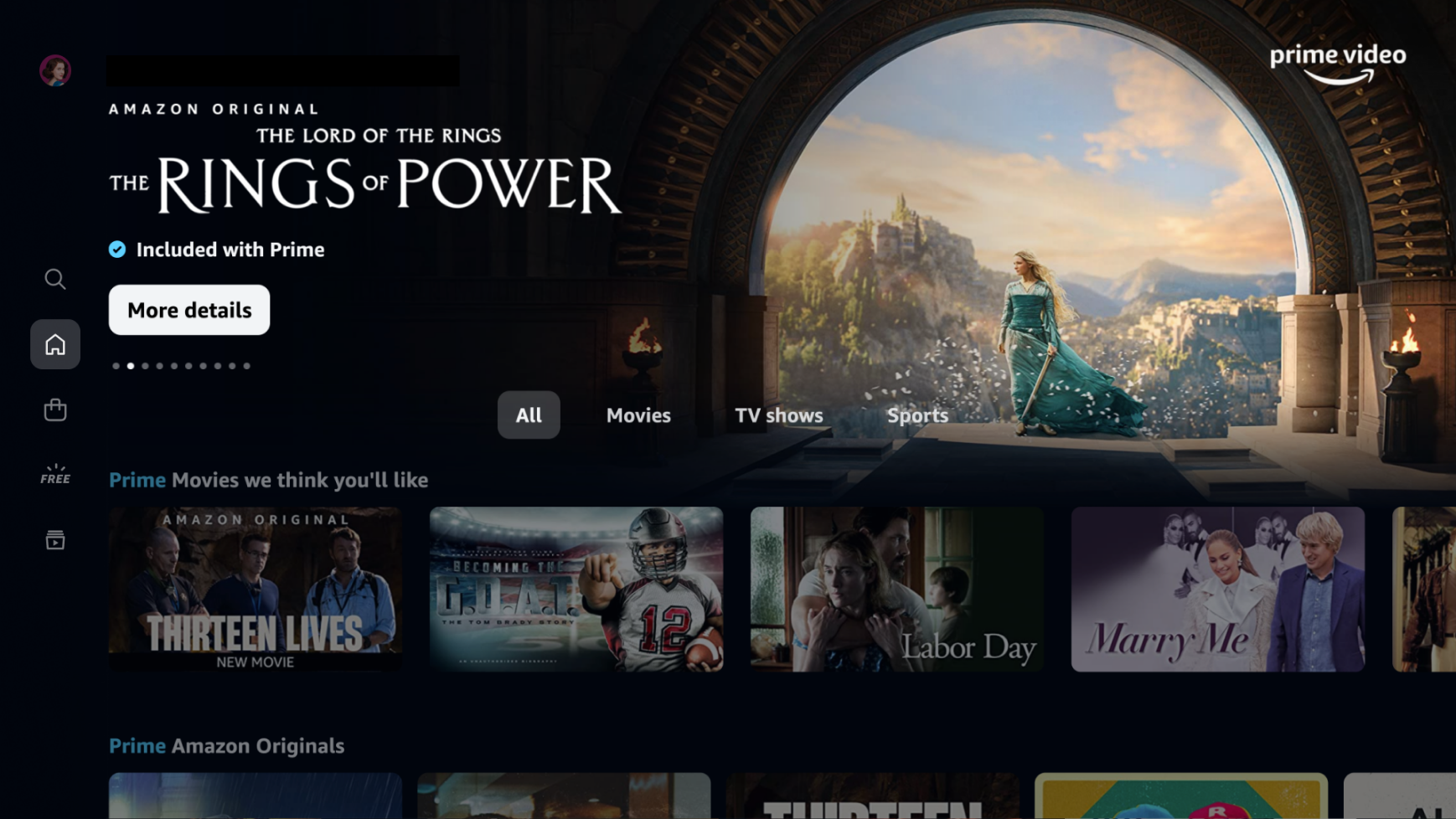 Prime Video&#44; Android TV