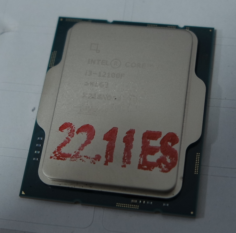 인텔 12세대 12100F 벌크 CPU ES (아인시스템)