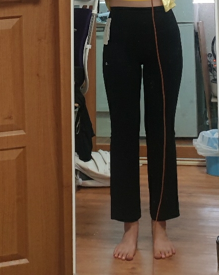  뮬라웨어 마일드 플레어팬츠 여름 착용후기. 블랙, 다크네이비