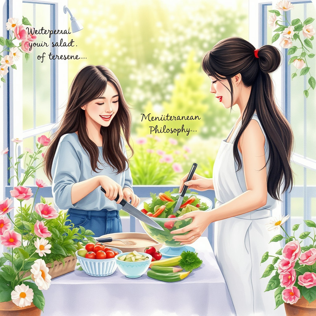 지중해식 셀러드 레시피