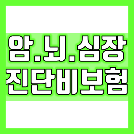  암뇌심장보험 가입의 이해 및 진단비보험의 중요성