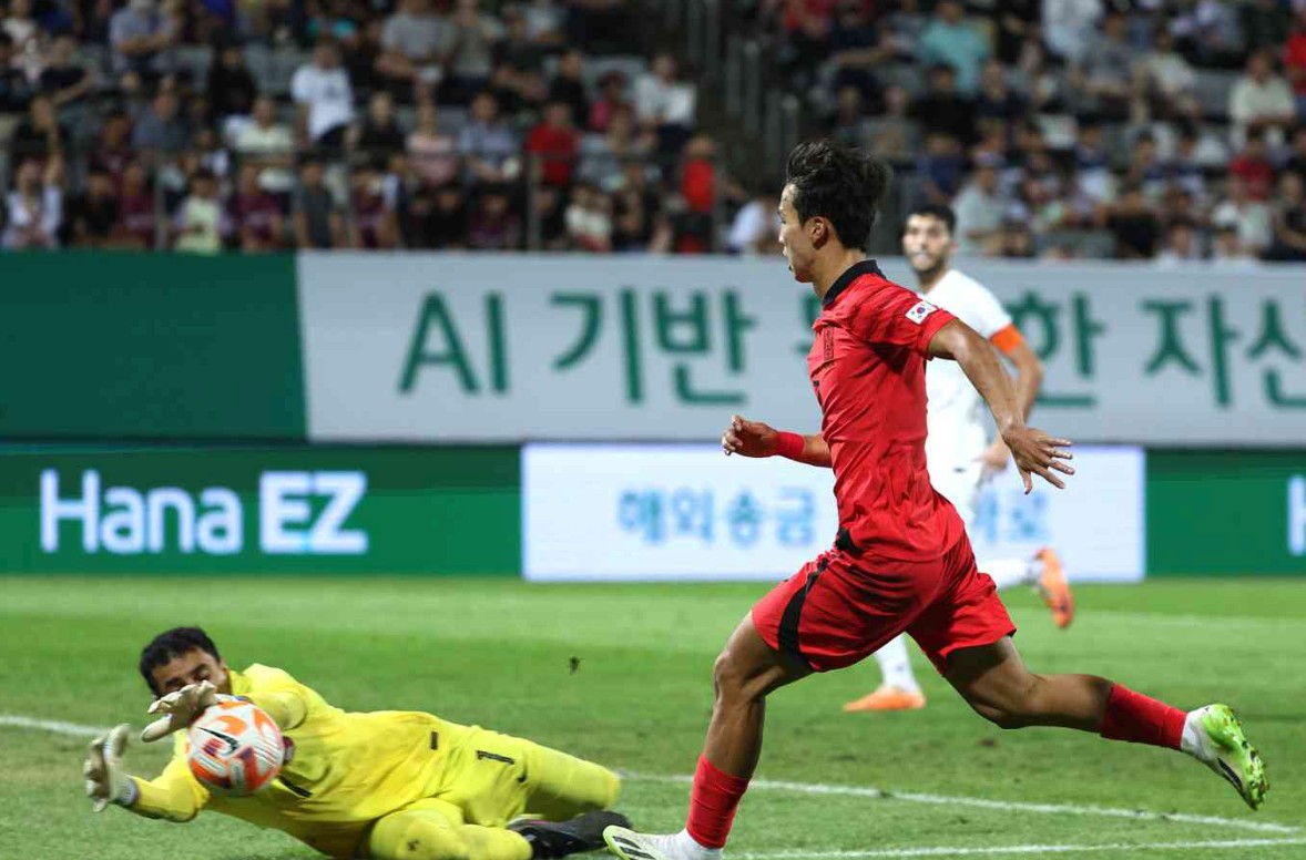 올림픽 축구대표팀 한국 프랑스