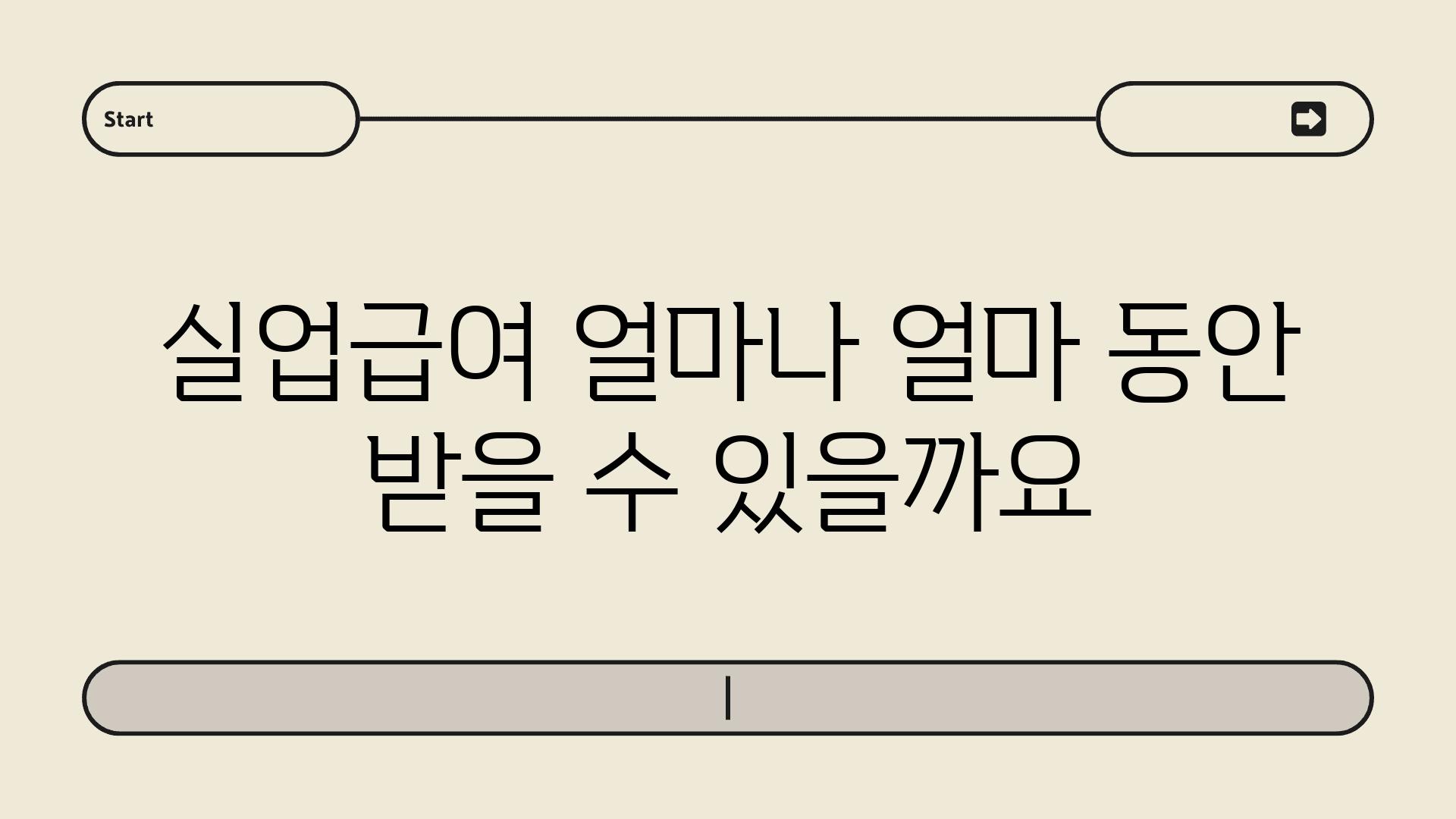 실업급여 얼마나 얼마 동안 받을 수 있을까요